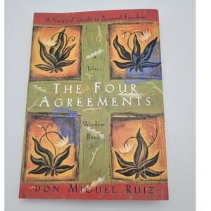 The Four Agreements Book Paperback Author Don Miguel Ruiz